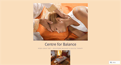 Desktop Screenshot of centreforbalance.com